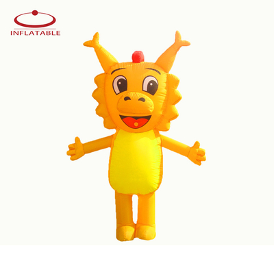 Christmas customized size inflatable mascot costume customized inflatable Christmas mascot