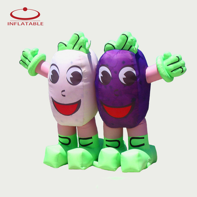 Christmas customized size inflatable mascot costume customized inflatable Christmas mascot