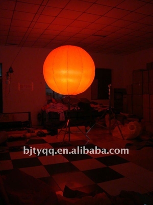 Hot Sell Color Changing LED giant Helium Balloon, Lighting inflatable balloon for advertising