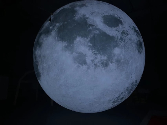 Decoration Used Giant Advertising Inflatable Moon Model With Led Light Large Inflatable Moon Balloon custom balloons