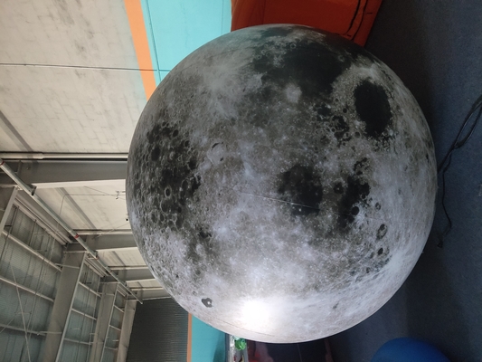 Decoration Used Giant Advertising Inflatable Moon Model With Led Light Large Inflatable Moon Balloon custom balloons