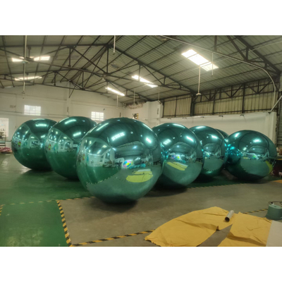 customized inflatable Christmas decoration big hanging glass mirror ball christmas mirror balls