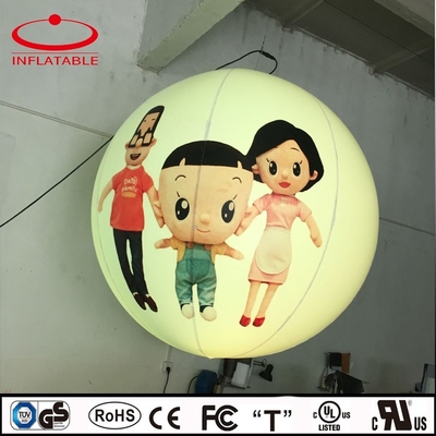 Inflatable moon inflatable decorations inflatable balloon with LED lighting inside Party Balloon for Concert Decorations