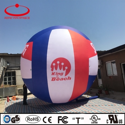 PVC Tarpaulin Helium Advertising Balloons With LED Lighting