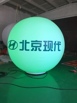 4m Inflatable Advertising Balloons TPU Giant Planet Balloons