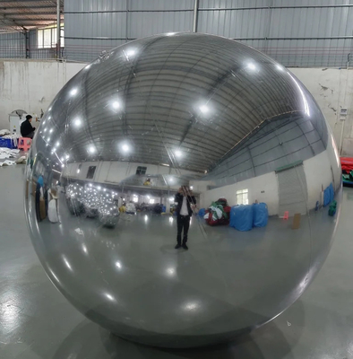 ODM Large Advertising Balloons Outdoor Floating Silver Giant