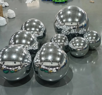 ODM Large Advertising Balloons Outdoor Floating Silver Giant