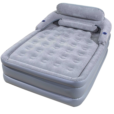 Inflatable Blow Up Sofa Bed Lounger PVC Folding Custom For Party