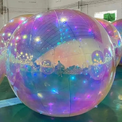 Diameter 40cm Inflatable Mirror Spheres PVC Modern Simple For Wedding