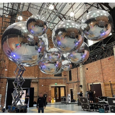 Festival Giant Inflatable Mirror Ball Commercial Decorative PVC