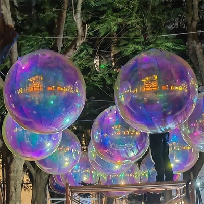 Commercial Inflatable Mirror Ball Decorative PVC CE Certificate