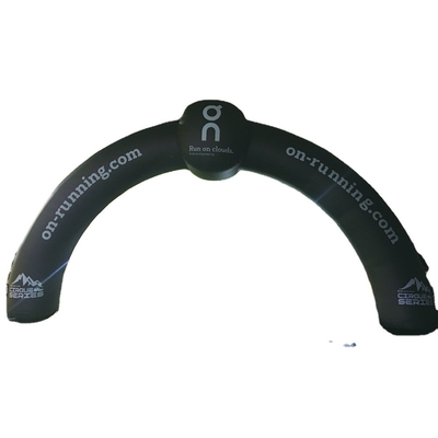 Promotion UV Printing Logo Printed Oxford Custom Inflatable Arch Giant Inflatable Arches with LED light