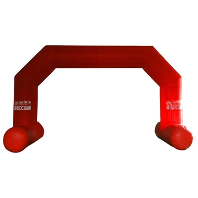 Promotion UV Printing Logo Printed Oxford Custom Inflatable Arch Giant Inflatable Arches with LED light
