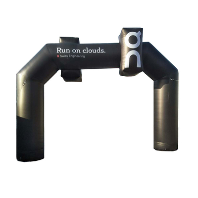 Oxford outdoor giant advertising oxford inflatable arch with support for inflatable decorations