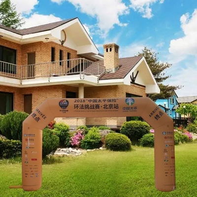 Modern Publicity inflatable arch with customized logo for sports events