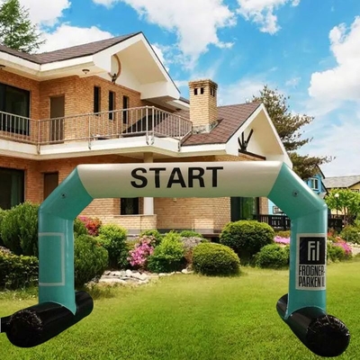 Modern Publicity inflatable arch with customized logo for sports events