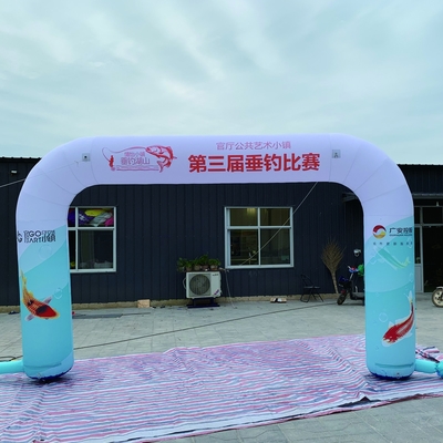Outdoor advertising Huge Inflatable arch for brand promotional activities