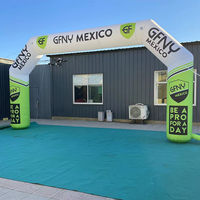 Wholesale Custom Size Personalized waterproof Oxford Inflatable Finish Line Arch Inflatable Arch