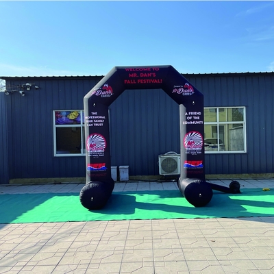 Customized Brand Logo Advertising Outdoor Used OEM Size Cheap Price Inflatable Arch on Sale