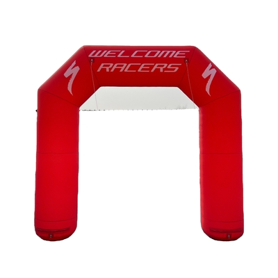 custom outdoor inflatable entrance start finish line arch for advertising event arch with led