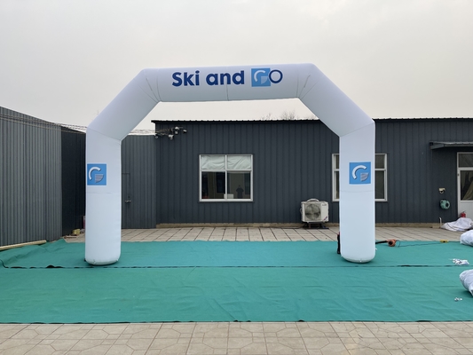 Gate Race Display Sport Air Arch Recycle Custom Printed Logo Arch For Events Promotional Advertising Inflatable