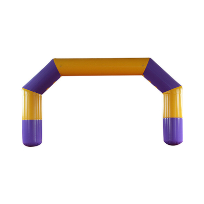 Full digital printing custom 8X4M inflatable archway for sport events start or finished line inflatable arch