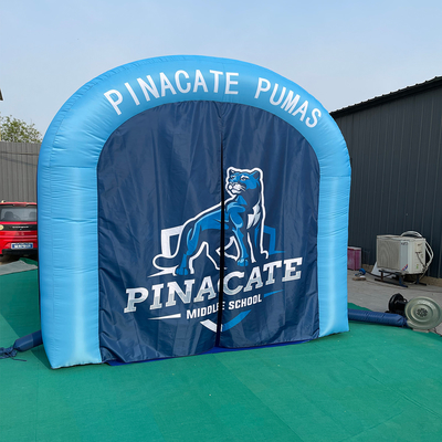 Full digital printing Inflatable giant Tunnel custom outdoor Inflatable channel inflatable advertising for sport events