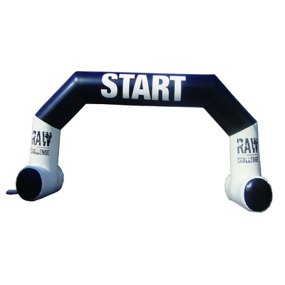 10m simple halloween advertising inflatables marathon race inflatable rainbow event entrance maze arches