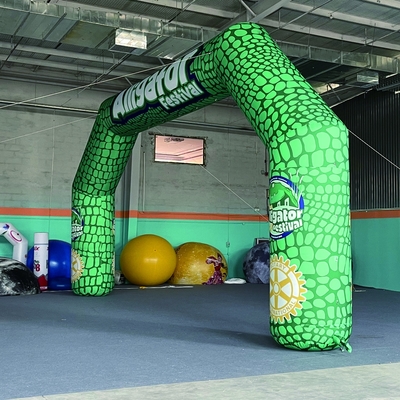 Custom Outdoor Event Finish Line Inflatable Race Start Arch Inflatable Entrance Sport Advertising Arch