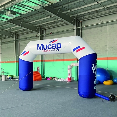 Factory Custom Outdoor Sports Entrance Inflatable Advertising Arches Race Inflatable Star Finish Line Inflatable gate archway