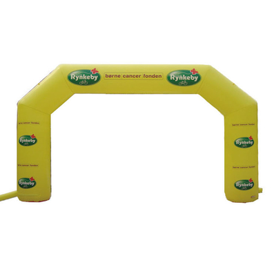 Customized Advertising Cartoon Theme Inflatable Welcomed Entrance Arch for Party Event