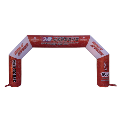 Customized Design Outdoor Advertising Inflatable Archway Marathon Start Finish Line Inflatable Arch
