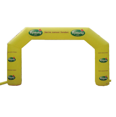 Outdoor Event Custom Print Start and Finish Line Arches Advertising Sport Inflatable Arch with Logo