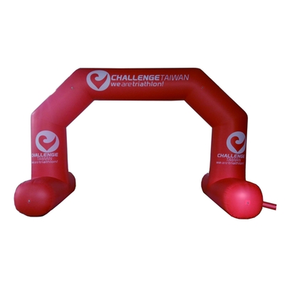 yellow advertising inflatable full printing color arch inflatable entrance arch for event 8*4m size