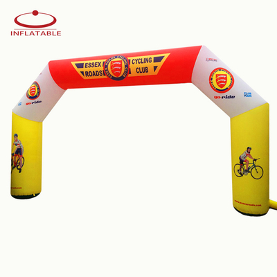 Custom Archway Outdoor Advertising Inflatable Led Arch Inflatable Entrance Race Arch