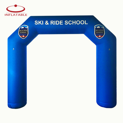 Custom Archway Outdoor Advertising Inflatable Led Arch Inflatable Entrance Race Arch