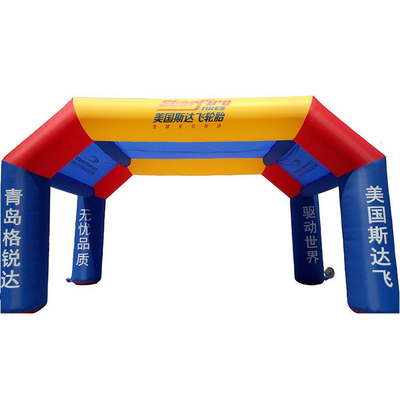 Factory Wholesale Outdoor Event Advertising Waterproof Inflatable Advertising Arch with Custom Printing