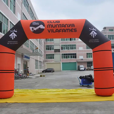 Factory Wholesale Outdoor Event Advertising Waterproof Inflatable Advertising Arch with Custom Printing
