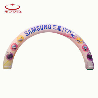 color logo digital printing inflatable arch/gate archway for event running sports start finished line inflatable race arch