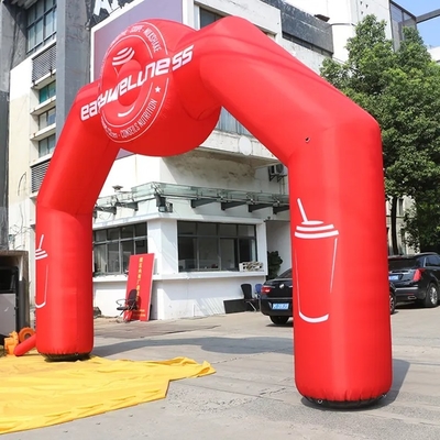 Outdoor Entrance Arch Inflatable Race Start Finish Line Inflatable Arch for Advertising Event