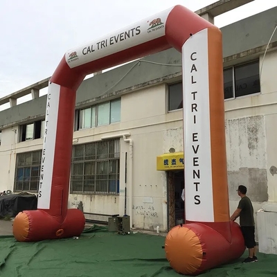 Outdoor Entrance Arch Inflatable Race Start Finish Line Inflatable Arch for Advertising Event