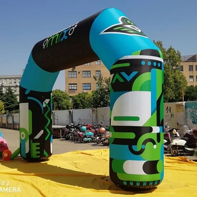 Outdoor Entrance Arch Inflatable Race Start Finish Line Inflatable Arch for Advertising Event