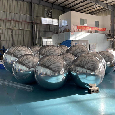 Custom 1.5 m 2 m advertising mirror balloon mirror ball