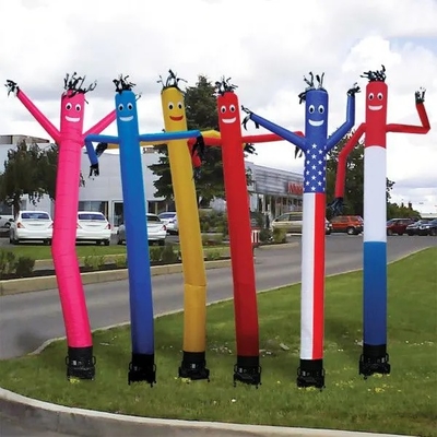 Outdoor OEM Logo Advertising PVC Inflatable Tube Man Oxford Inflatable Sky Air Dancers