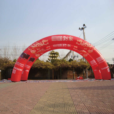 Customized Size Logo Printing Outdoor Advertising Inflatable Arch for Sport Event