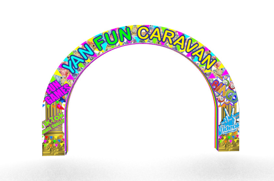 Tianyili factory wholesale price PVC material CE approved blower customized logo size inflatable arch