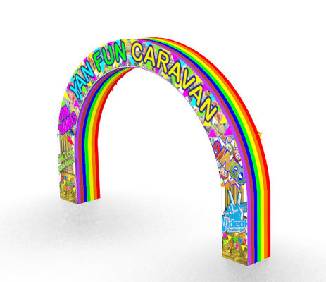 Tianyili factory wholesale price PVC material CE approved blower customized logo size inflatable arch