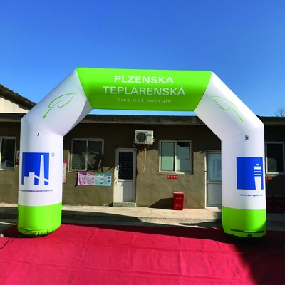 Outdoor Decorative Inflatable Archway Including Air Blower Advertising Inflatable Goal Arch for Event