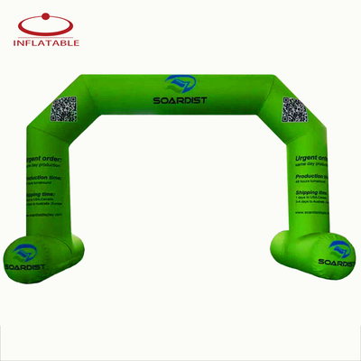 Outdoor Decorative Inflatable Archway Including Air Blower Advertising Inflatable Goal Arch for Event