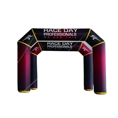 customize logo hot selling factory wholesale start line finish line inflatable robot arch inflatable arch